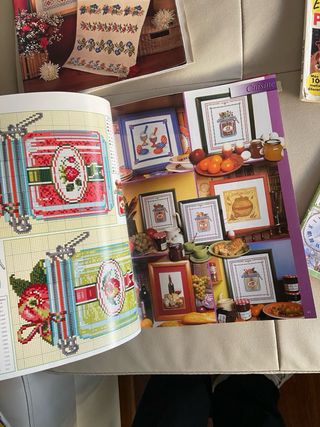 Revistas patrones punto de cruz