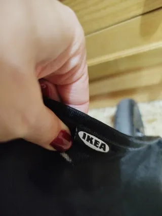 Carro de la compra negro Ikea