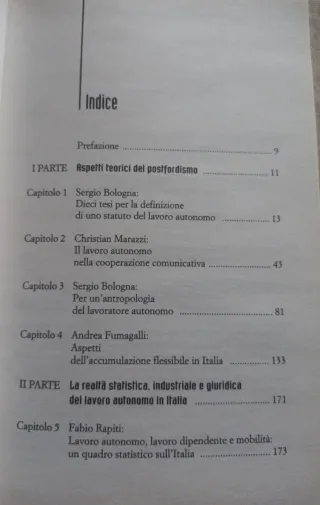Il lavoro autonomo di seconda generazione scena...