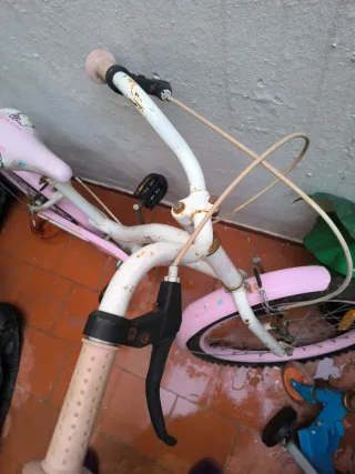 Bicicleta Infantil Hello Kitty Rosa