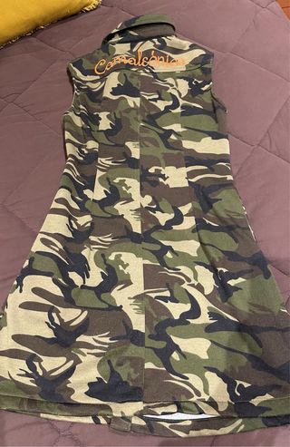 Vestido Camaleónica Militar Talla S