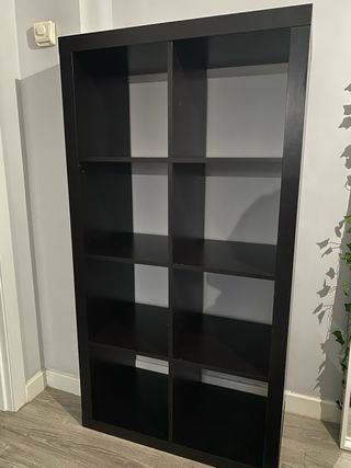 Estantería Ikea Kallax 8 huecos marrón oscuro
