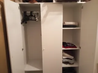 Armario 3 puertas blanco