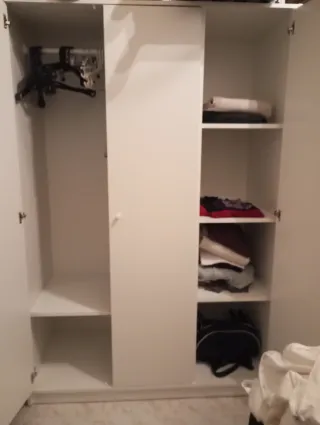 Armario 3 puertas blanco