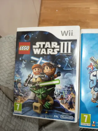Pack 4 Juegos Wii: Star Wars, Skylanders, Wii Spor