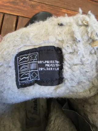 Botas de cuero genuino con forro Talla 43