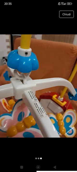 Giostrina Chicco per culla
