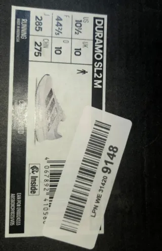 Zapatilla Adidas Duramo SL2M Gris/Blanco