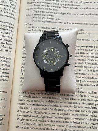 Relógio Geneva Preto elegante