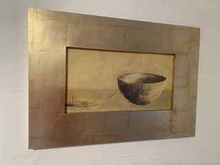 1 Espejo y 2 cuadros Pan de Oro