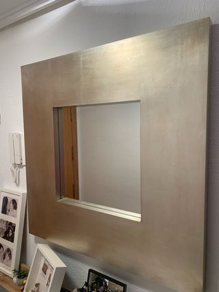 1 Espejo y 2 cuadros Pan de Oro