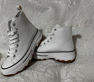 Zapatillas deportivas blancas mujer talla 37