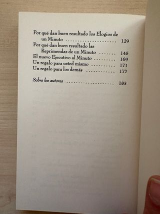 Libro - El ejecutivo al minuto