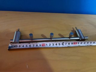 Cabide Inox 3 Ganchos