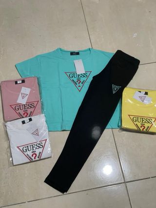 Conjunto Verano EA7 Emporio Armani Blanco y Verde