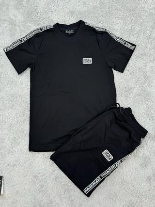 Conjunto Verano EA7 Emporio Armani Blanco y Verde