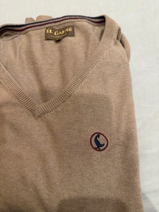 Jersey El Ganso Beige V-Neck