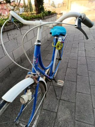 Bicicleta Clásica Azul