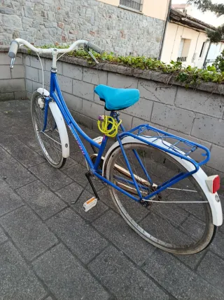 Bicicleta Clásica Azul