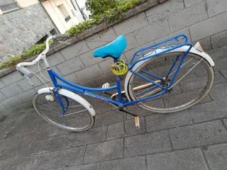 Bicicleta Clásica Azul