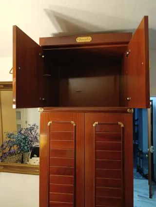 Armario Gaviota madera y metal