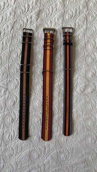 Correa NATO Nylon con la bandera de España