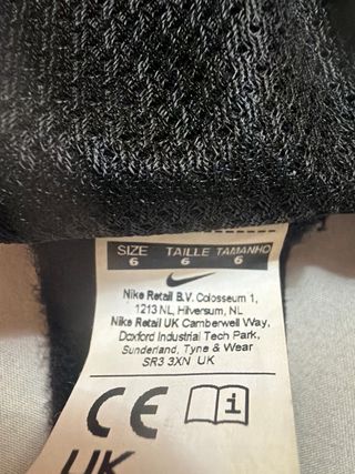 Guantes de portero Nike negros