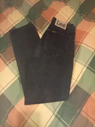 Pantalón vaquero Lee mujer negro