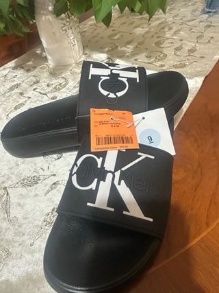 Chanclas Calvin Klein Negras