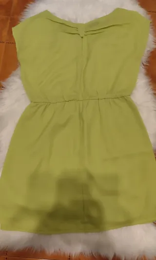 Vestido verde claro