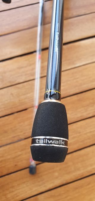 CAÑA TIP RUN CALAMARES TAIWALK Y CARRETE SHIMANO