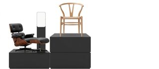 Expositor modular para escaparates o ferias