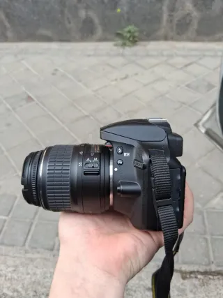 Cámara Nikon Negra