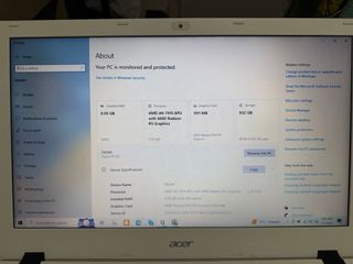 Ordenador Portátil Acer Blanco