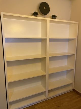 Espectacular Librería BLANCA Robusta (Calidad Top)