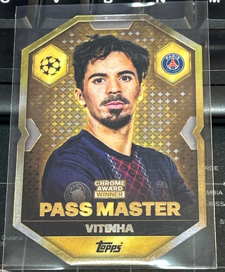 VITINHA CHROME TOPPS MATCH ATTAX 25 26