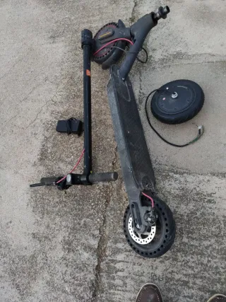 Patinete eléctrico para piezas
