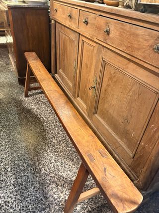 Banco antiguo de nogal PRECIO POR UNIDAD