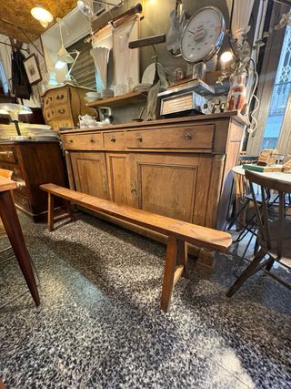 Banco antiguo de nogal PRECIO POR UNIDAD