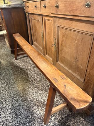 Banco antiguo de nogal PRECIO POR UNIDAD