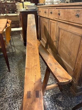 Banco antiguo de nogal PRECIO POR UNIDAD