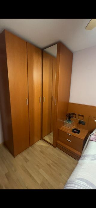 Dormitorio Completo Madera - Perfecto (Urge Venta)