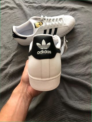 Adidas Superstar Blancas Negras Talla 44