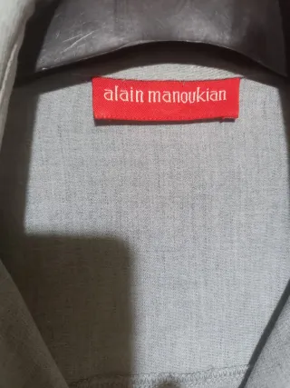 Camisa ALAIN MANOUKIAN grisulado mujer