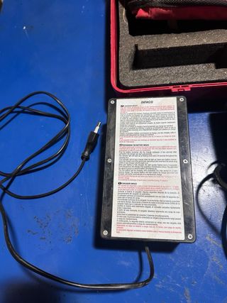 Mochila Electrocut y cargadores