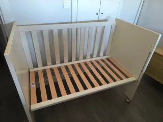 Cuna baige para bebé