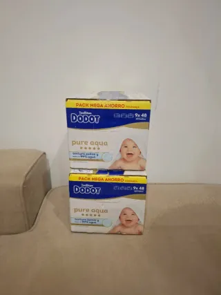 Toalhitas Dodot Pure Aqua Pack Mega Ahorro