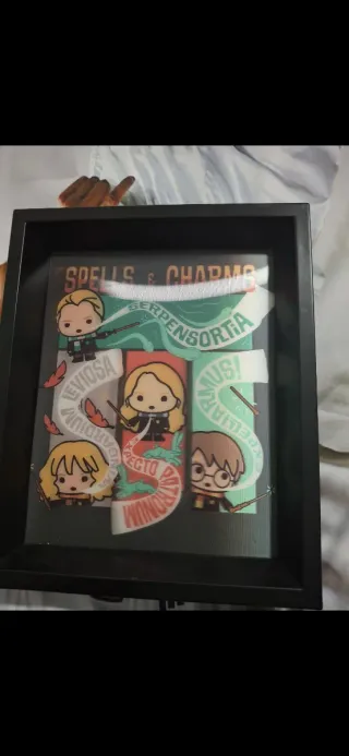 Cuadro Harry Potter 3D