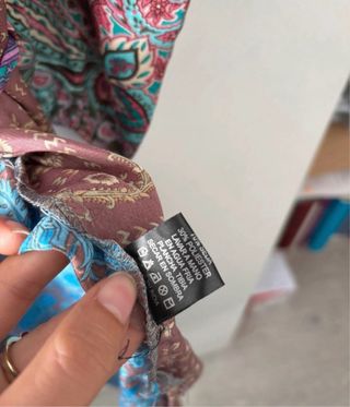 Kimono bohemio estampado talla única