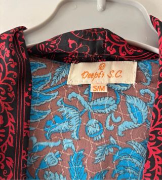 Kimono bohemio estampado talla única